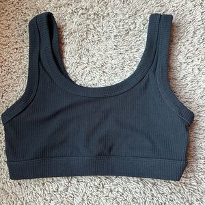 Alo Yoga ribbed bra top